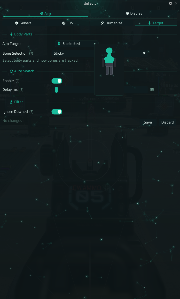 Apex Suite menu — tab 4